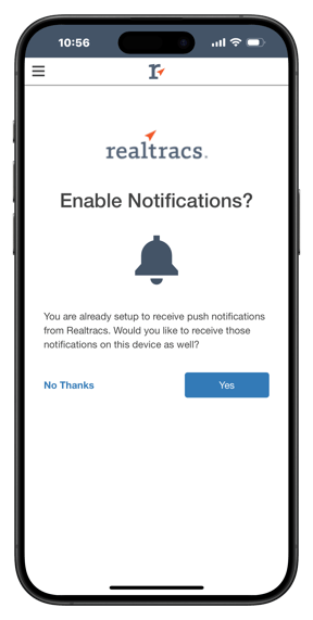 Mobile Enable Notificatons