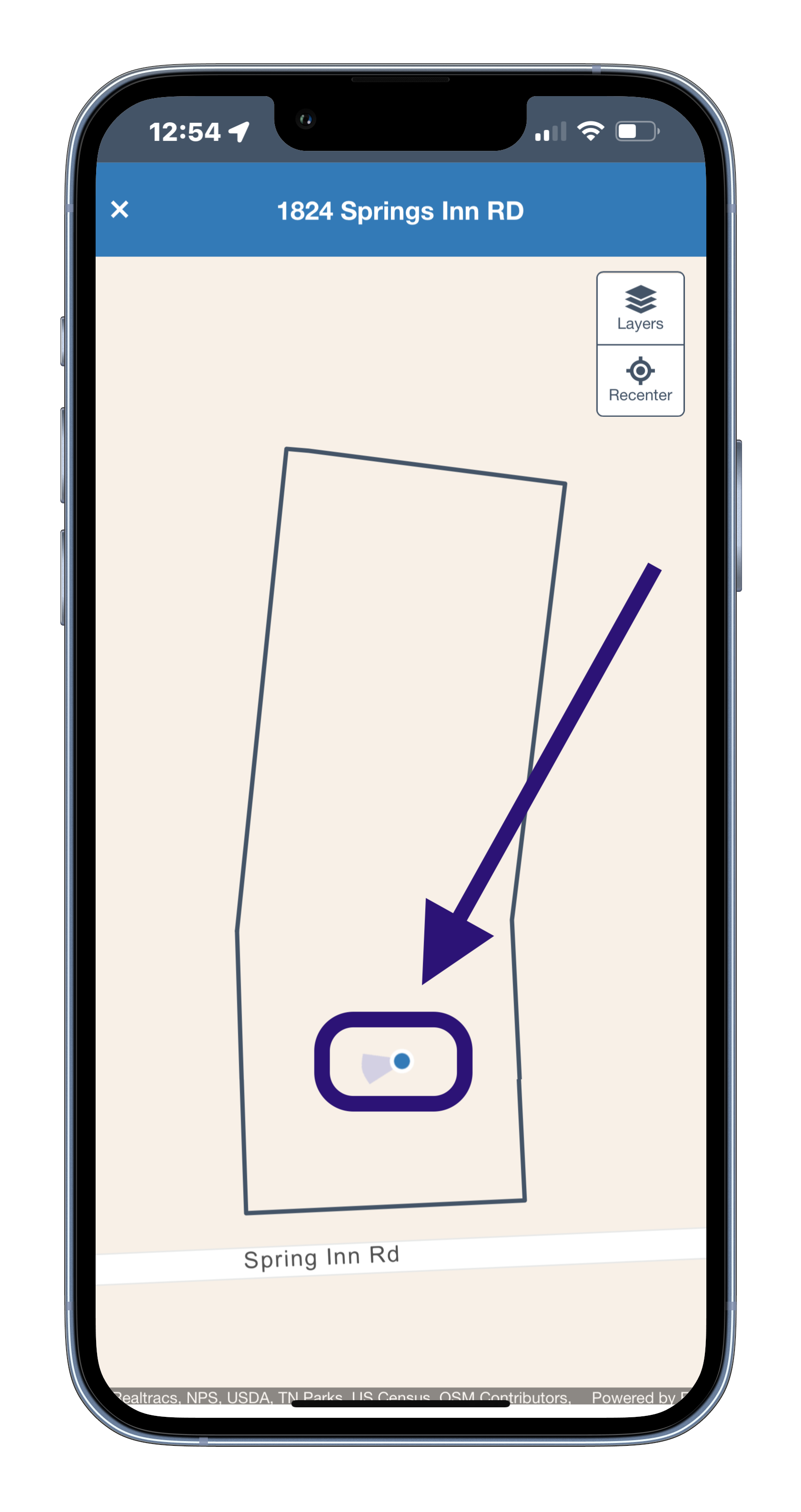 Realtracs Roster Realtracs App: Walk the Property Lines