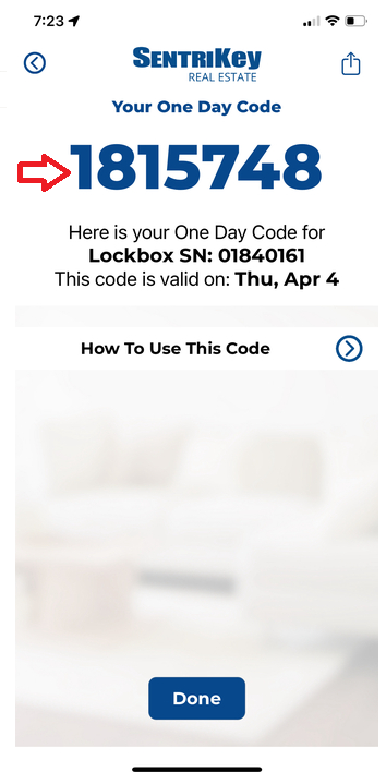 Sentrilock: One Day Code
